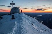 Alba al M.te Linzone e Tramonto al M.te Due Mani-dom. 3 febbraio 2013 - FOTOGALLERY